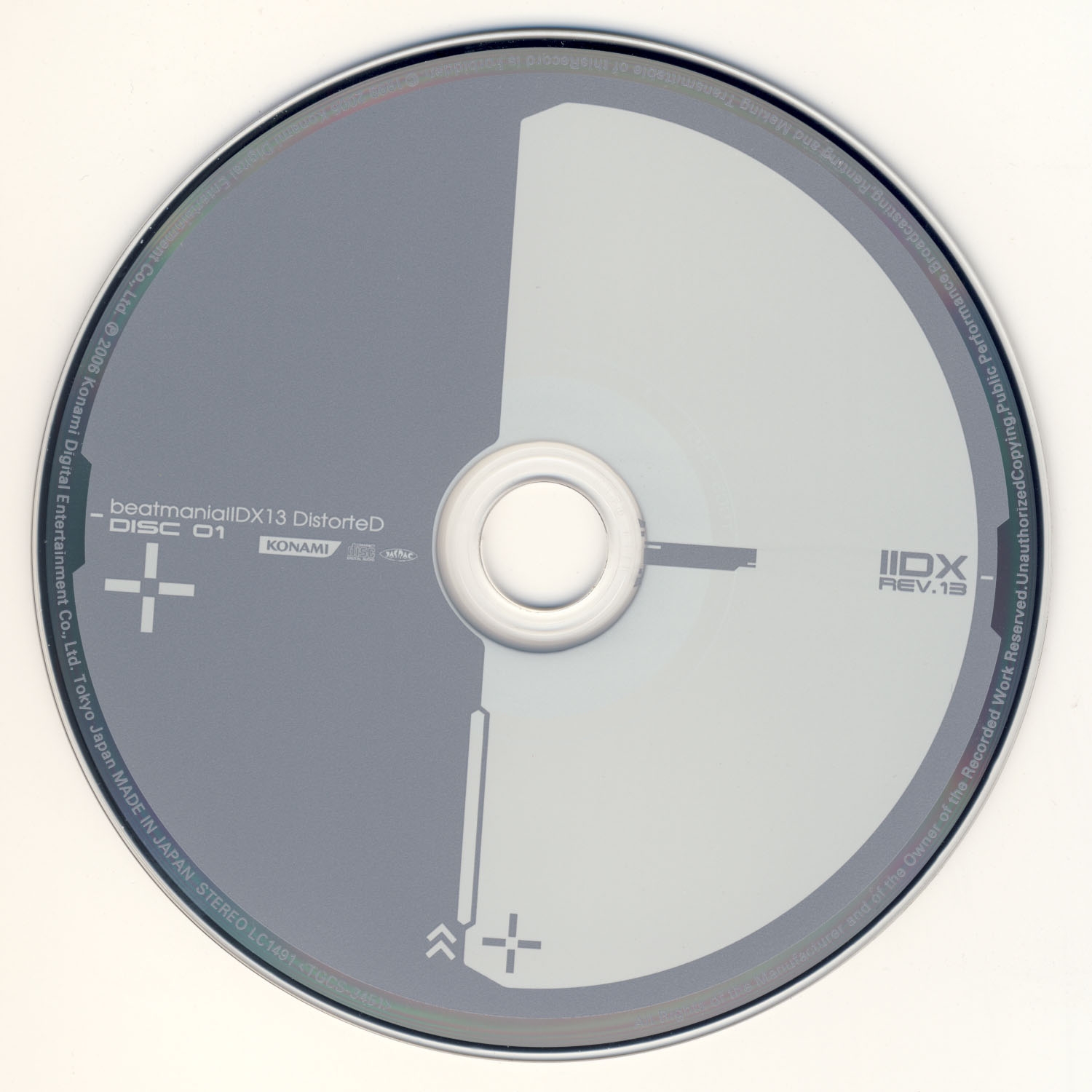 beatmania IIDX 13 DistorteD ORIGINAL SOUNDTRACK (2006) MP3